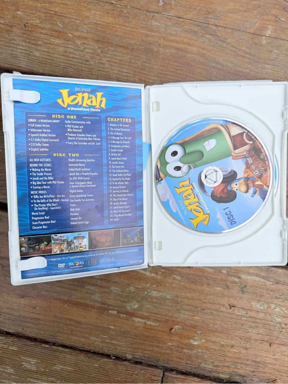 VeggieTales Jonah: A VeggieTales Movie 2-Disc Collector’s Edition DVD G - Picture 2 of 4